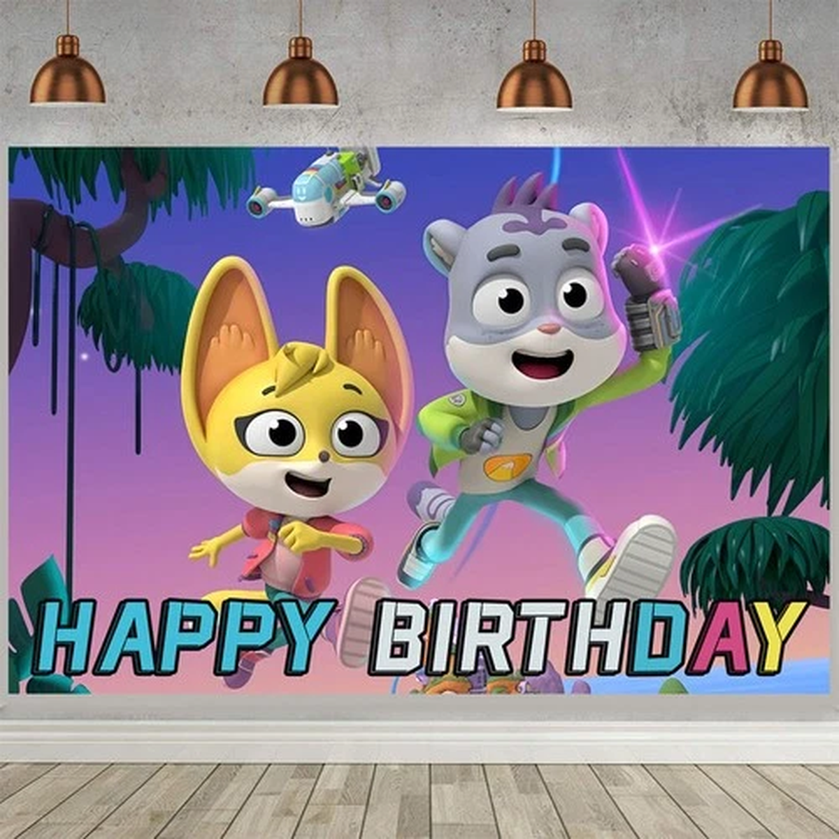 The Creature Cases Party Supplies Backdrop Banner Party Decor Birthday Gift