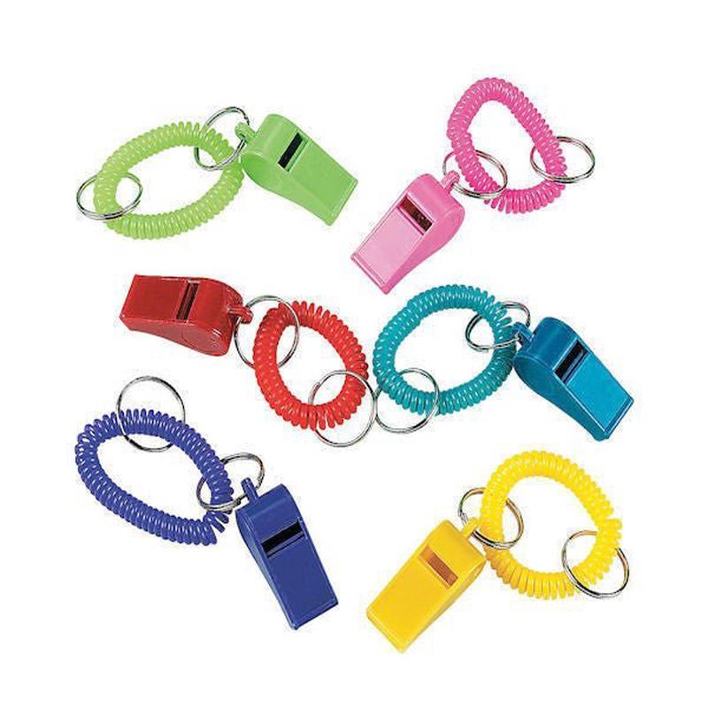 Whistle Key Chain Bracelet | 6ct