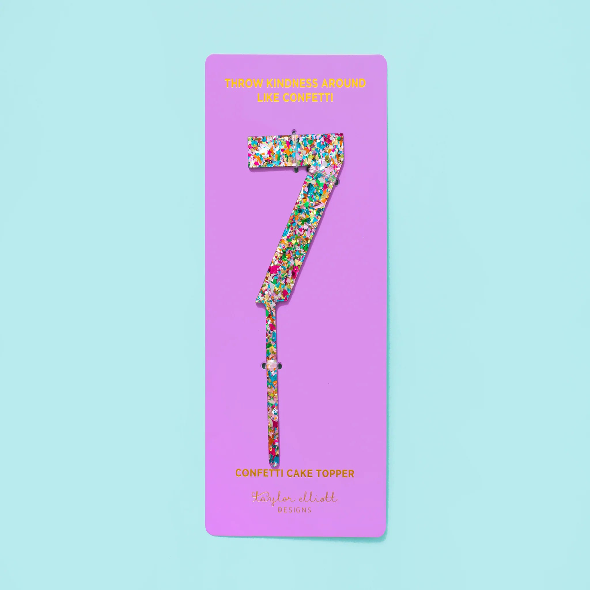 Confetti Cake Topper | 7