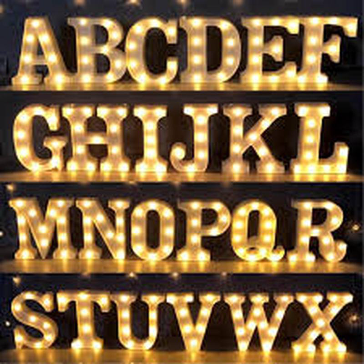 LIGHT LETTER X