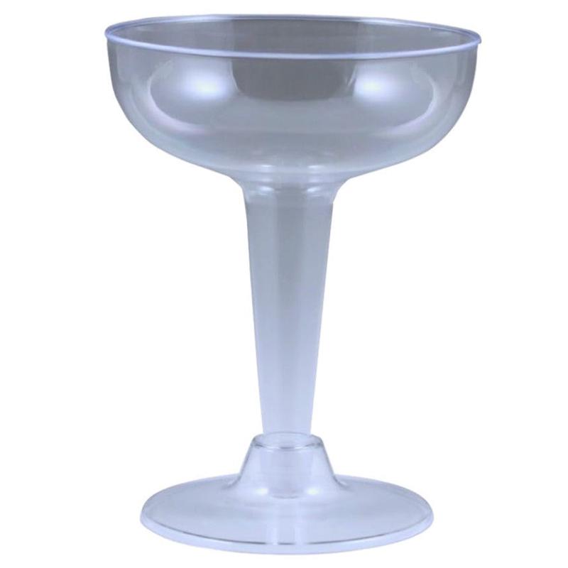 4oz Plastic Champagne Glasses – Clear (20ct) – Maryland Plastics, Inc