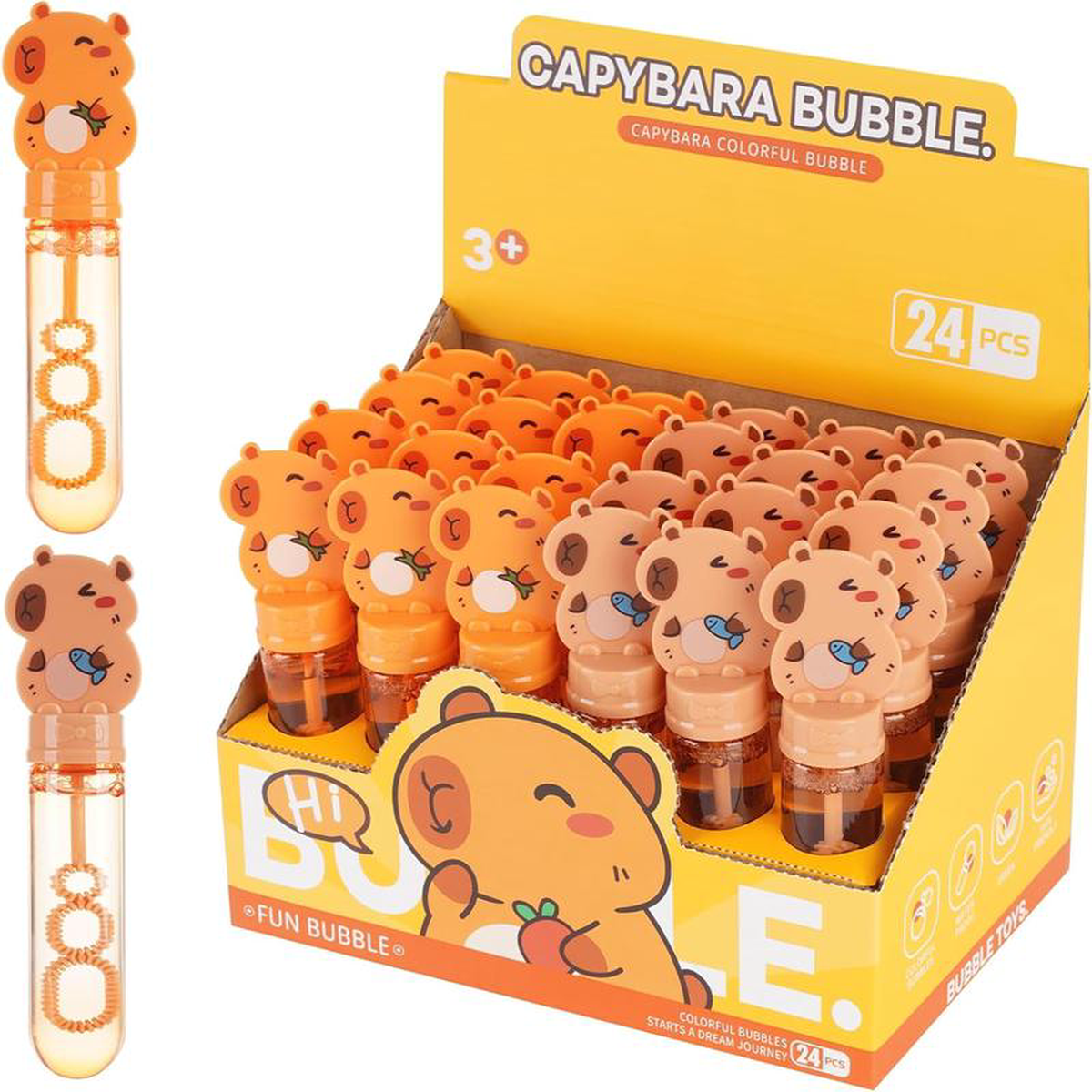 Capybara 8211 Varitas de burbujas (x1u)