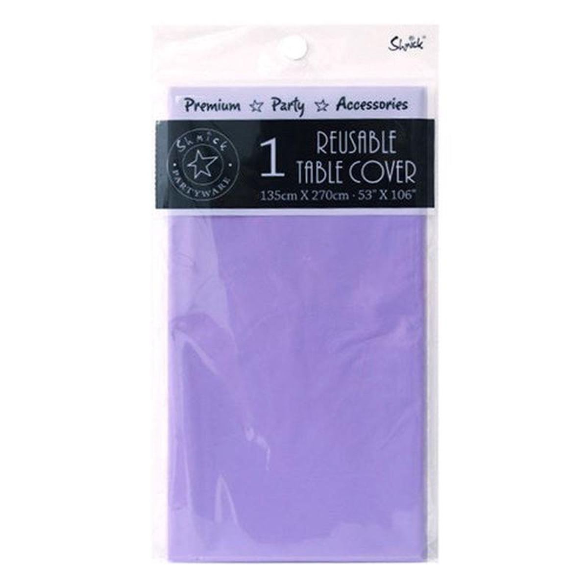 TABLECOVER 135 CM LAVENDER