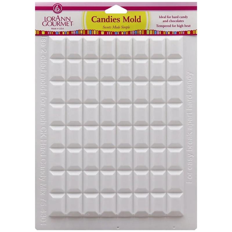 LorAnn Rectangle Break-Up Sheet Mold | 1ct
