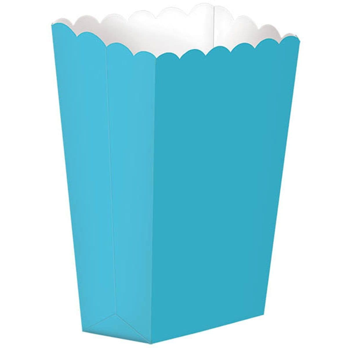 Popcorn Box – Caribbean Blue 5/pkg