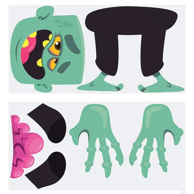 Zombie Trunk-or-Treat Decorating Kit