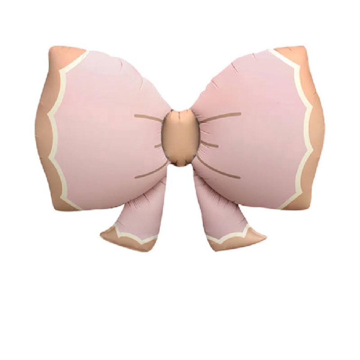Matte Pink Bows Bowknot Foil Balloon 368243