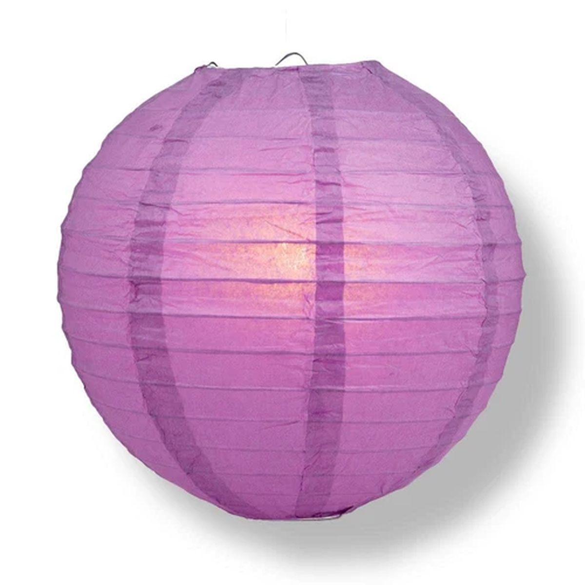 Quasimoon PaperLanternStore Decorative Paper Lantern – (Single, 12-Inch, Viol…