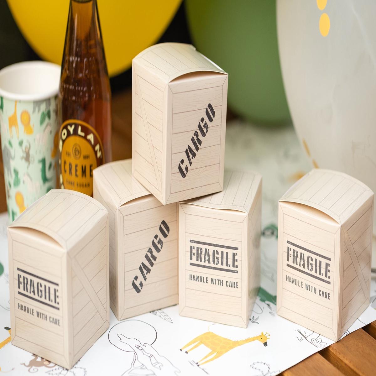 Safari Cargo Box Treat Boxes | 8ct