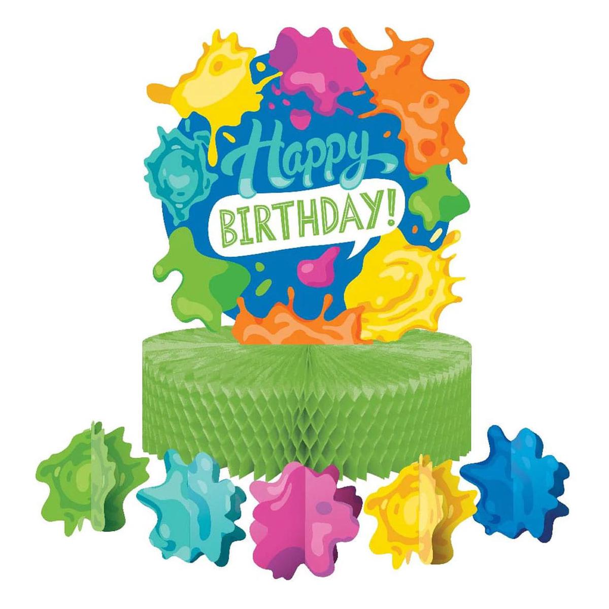 Splatter Honeycomb Centerpiece