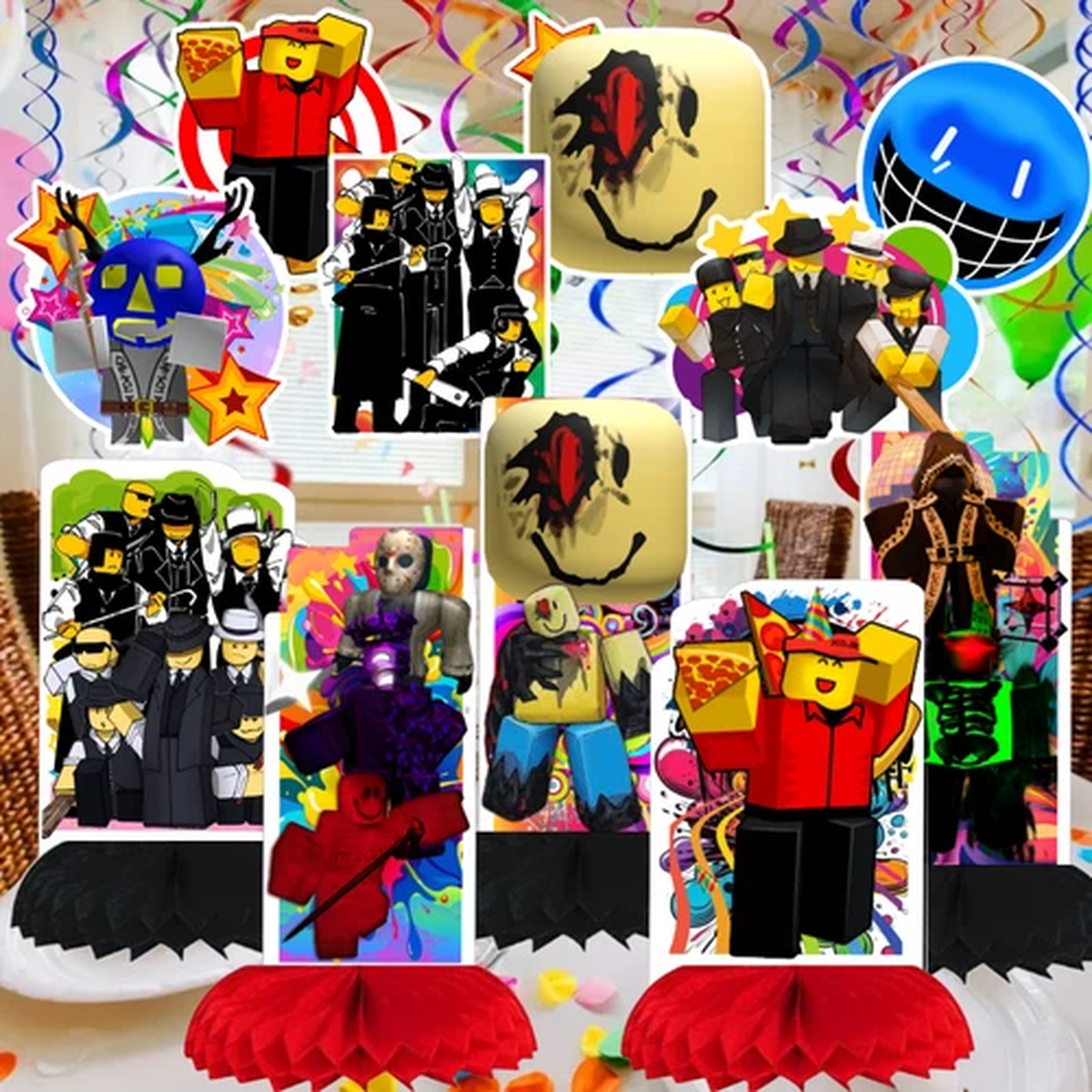 FORSAKEN CENTERPIECE TABLEWARE PARTY SUPPLIES BIRTHDAY DECORATION THEME