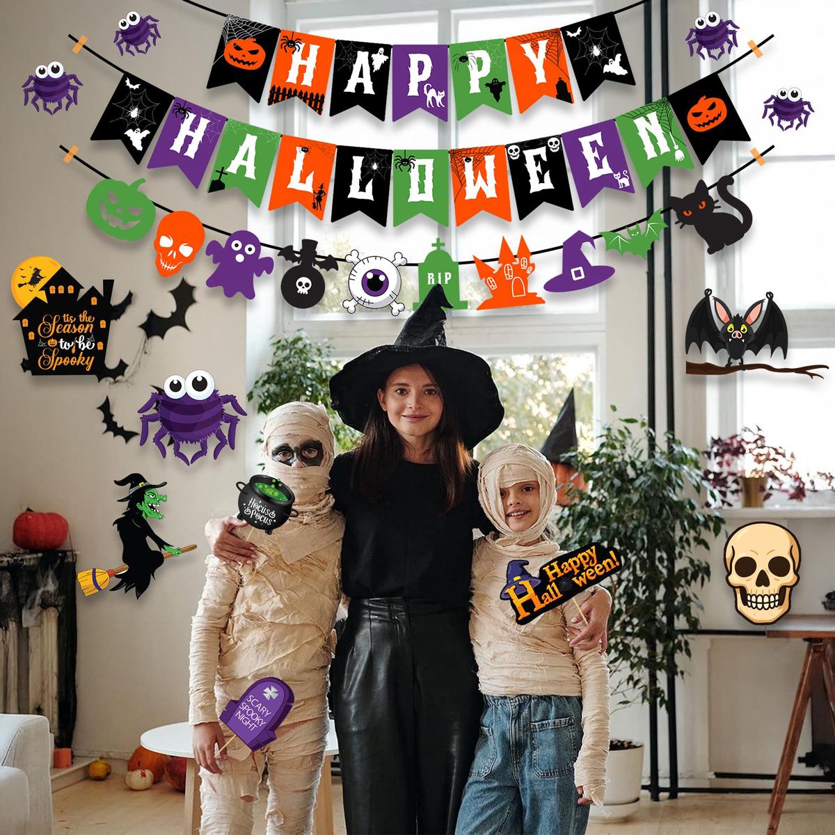 Halloween Decoration Set (36 Pc)