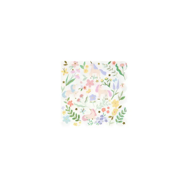 Meadow Unicorns Small Napkins -16pk