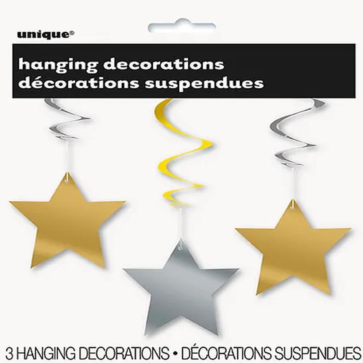 Star Hanging Silver 038 Gold