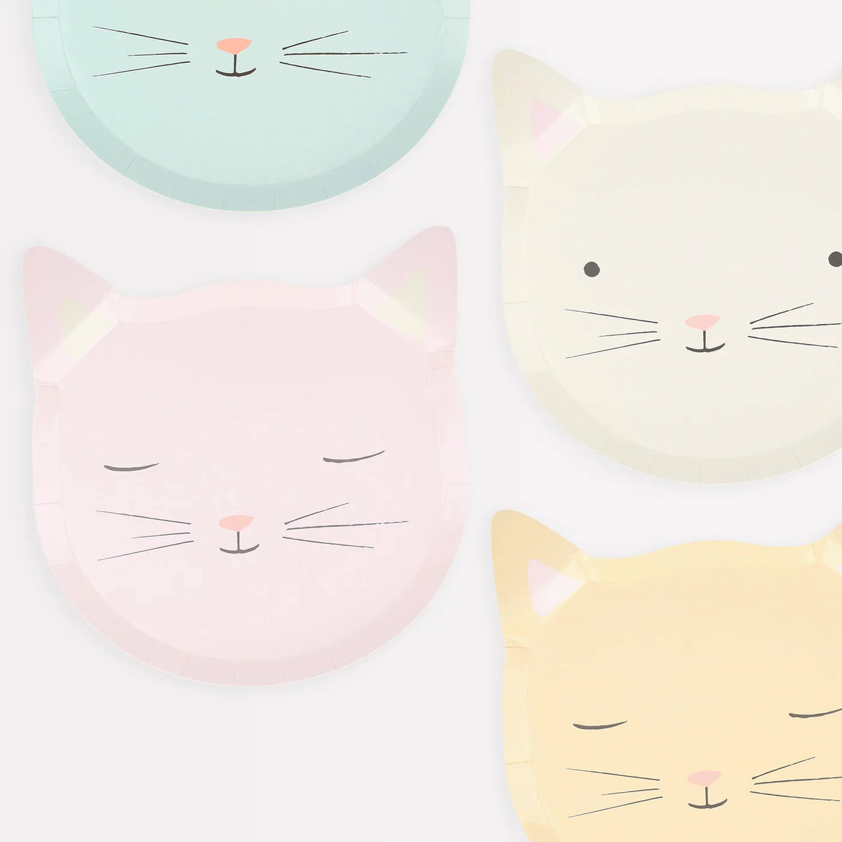 MERI MERI – Cat Paper Plates – Pack of 8