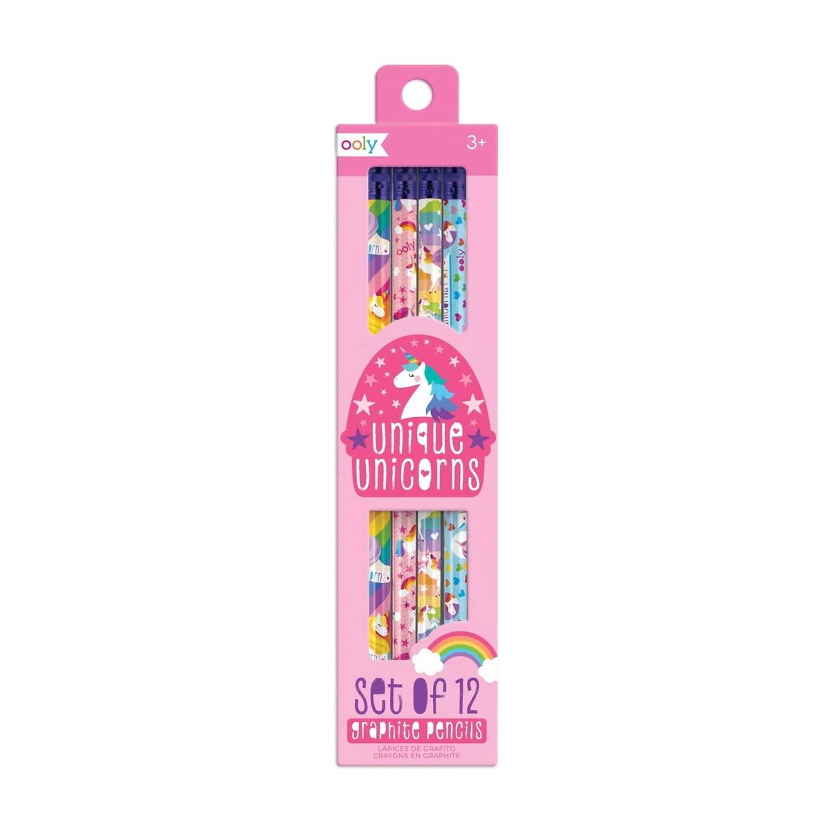 Unique Unicorns Graphite Pencils – set of 12