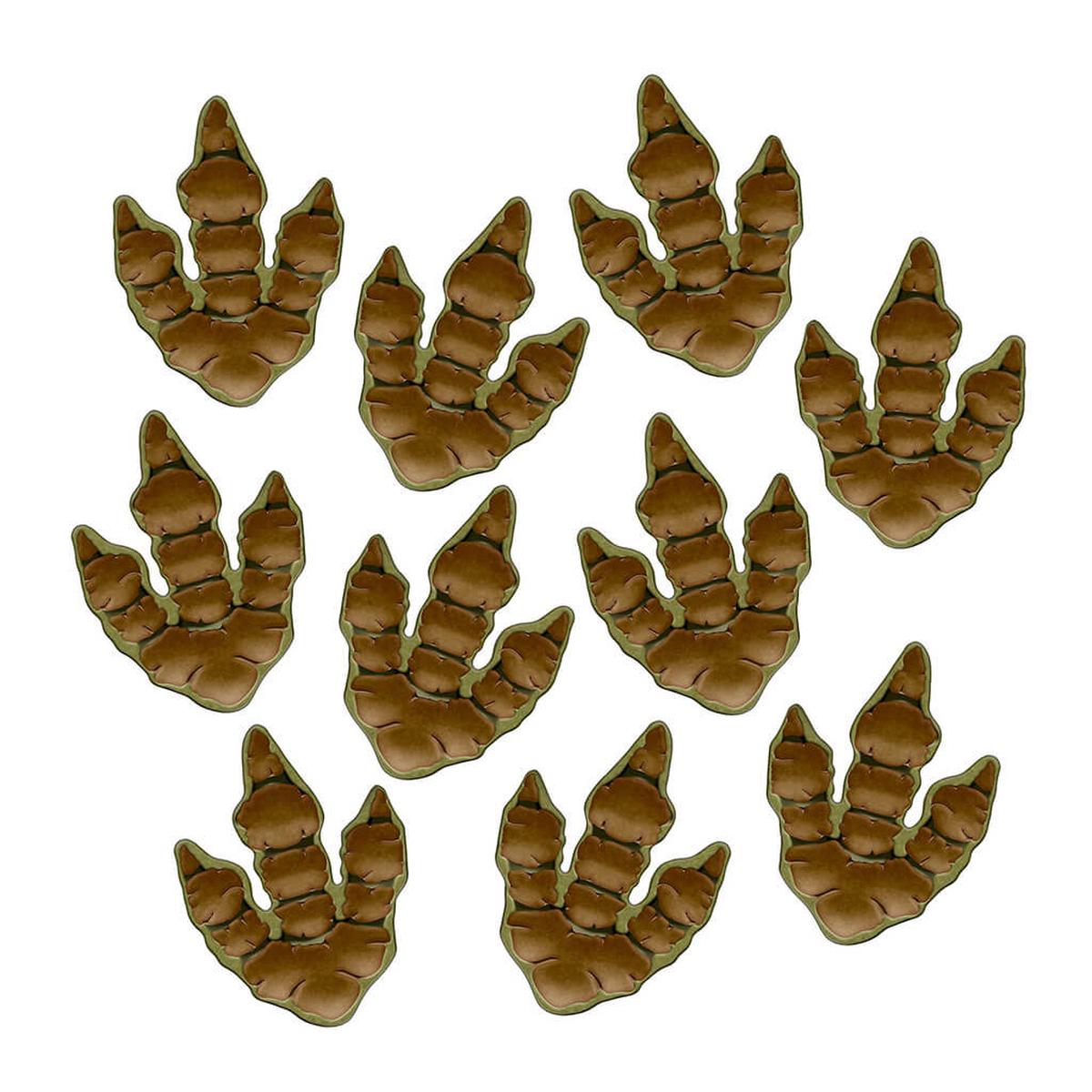 Dinosaur Tracks Peel N Place 12in x 17in
