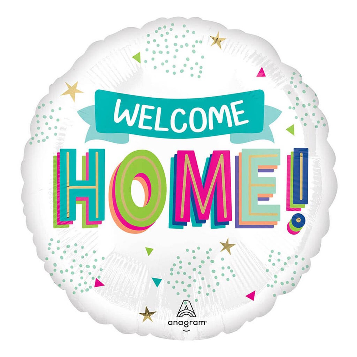 Welcome Home Foil Balloon 18in