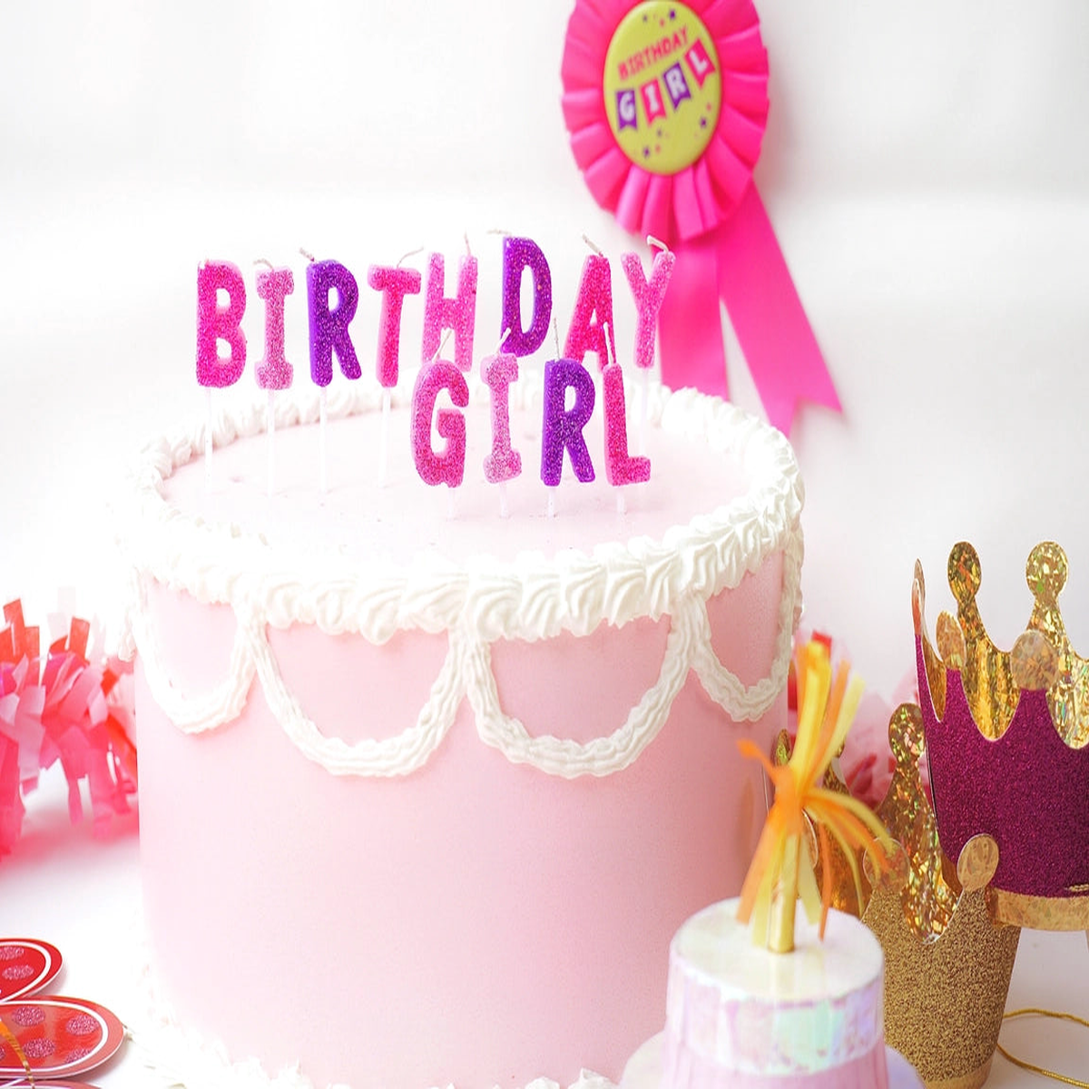 Birthday Girl Candle Set