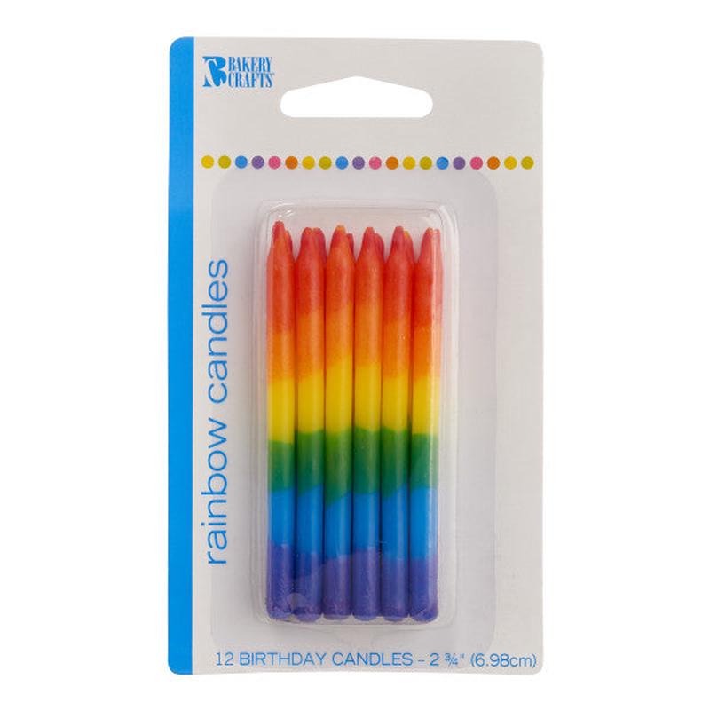 Rainbow Ombre Specialty Candles