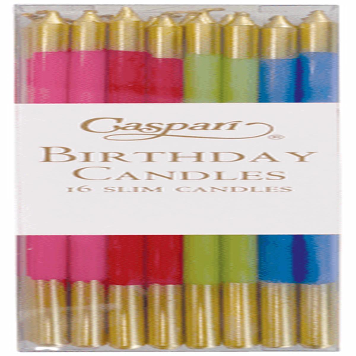 Slim Birthday Candles