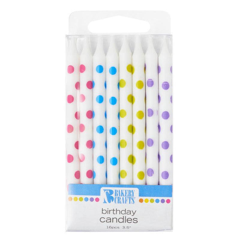 White Polka Dots Assortment Specialty Candles