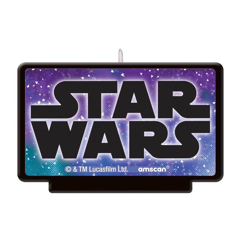 Star Wars Galaxy of Adventures Birthday Candle, 1ct