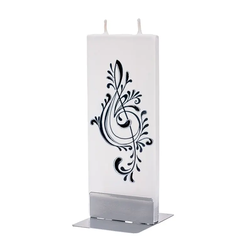 Treble Clef 2- Wick Candle