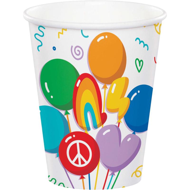 Bubbly Birthday Hot/Cold Cup 9oz. (96 per Case)