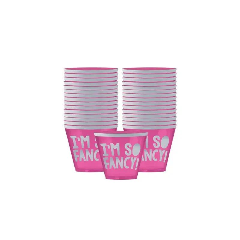 Young and Fab Plastic Tumblers – 9 oz. – Pack of 30