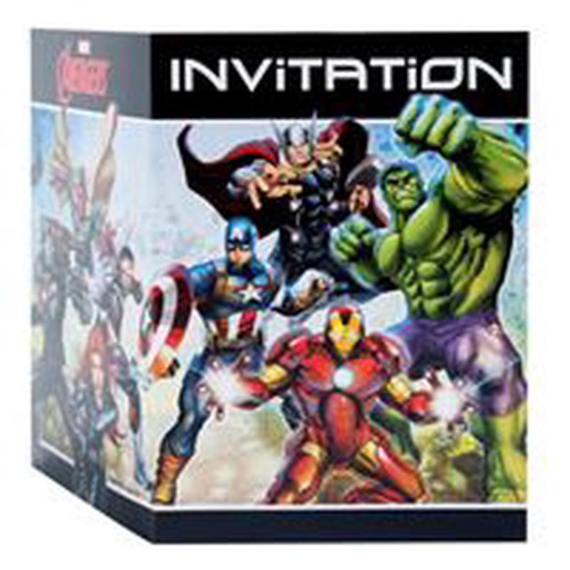 Avengers – Invitations 8ct