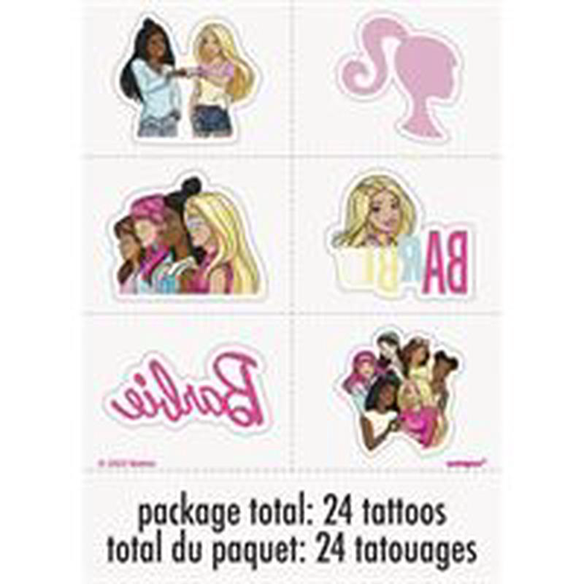 24ct Barbie Tattoos