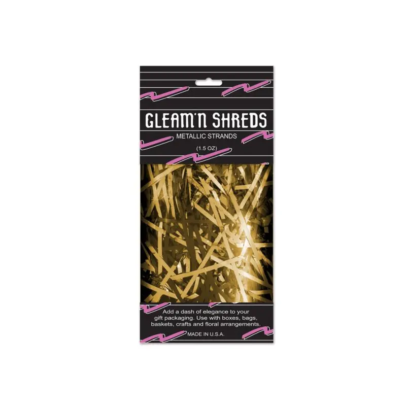 1.5 oz Foil Shred – Gold