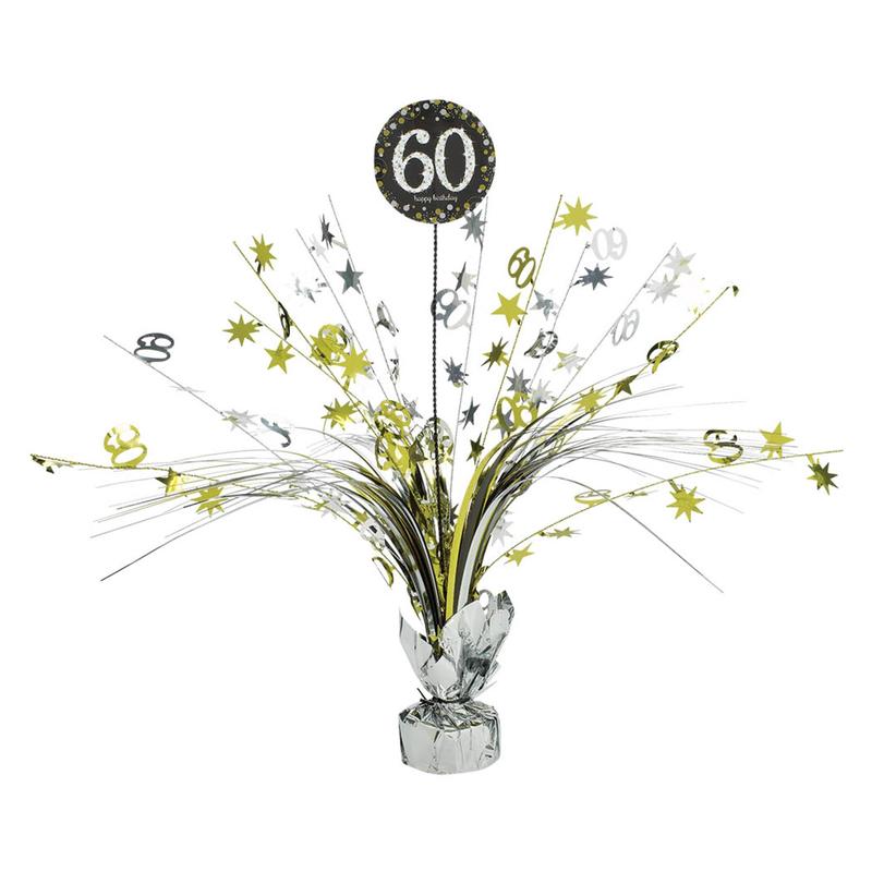 “60” Spray Centerpiece – Sparkling Celebration