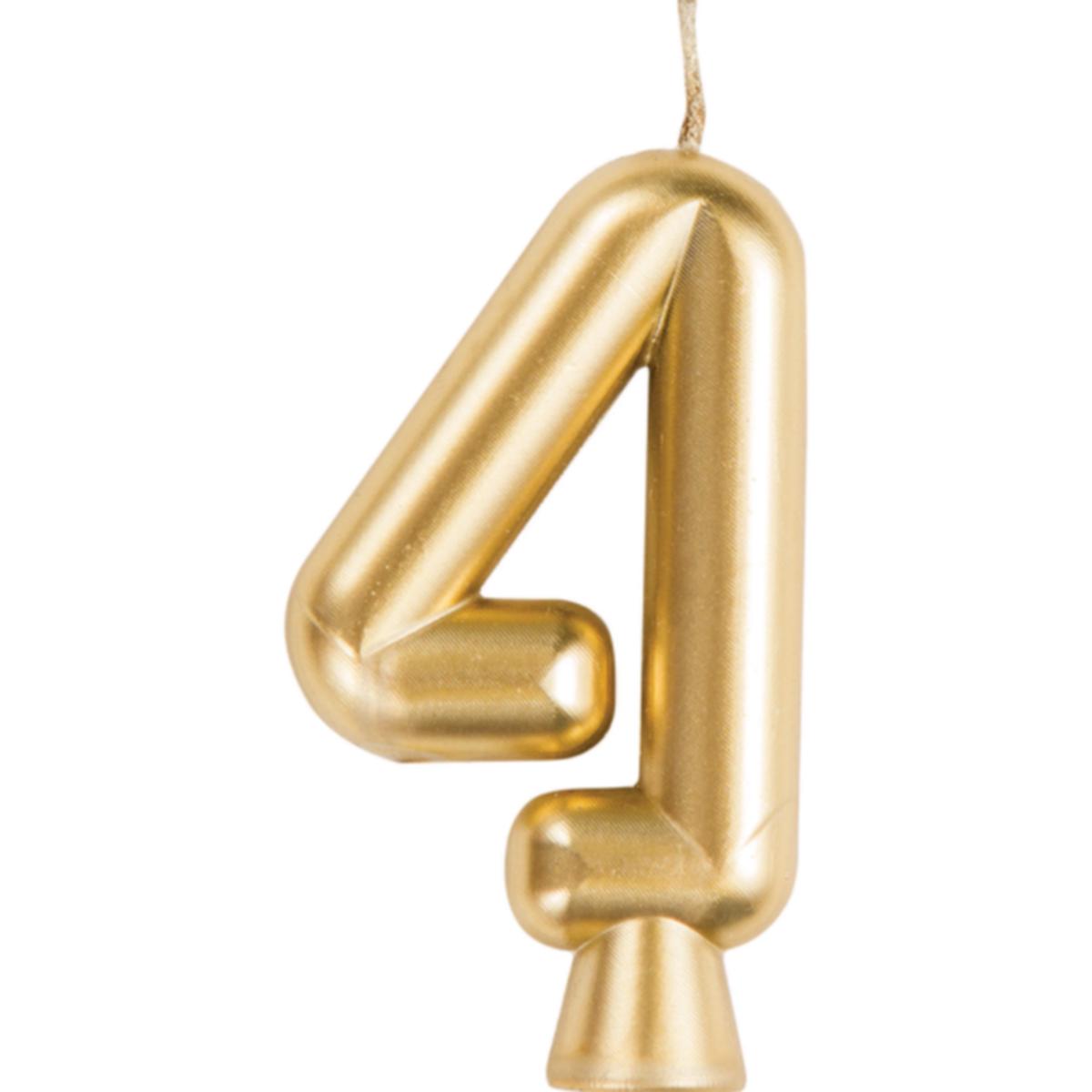 #4 Gold Candle