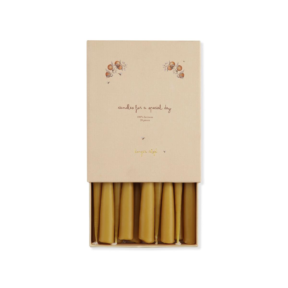 20 PACK BIRTHDAY TRAIN CANDLES – nature
