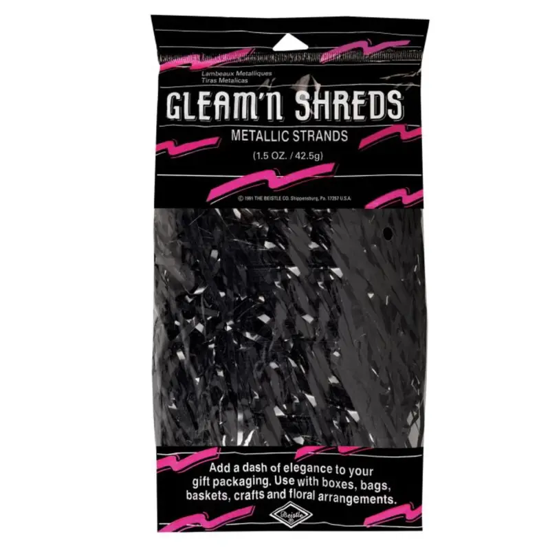1.5 oz Foil Shred – Black