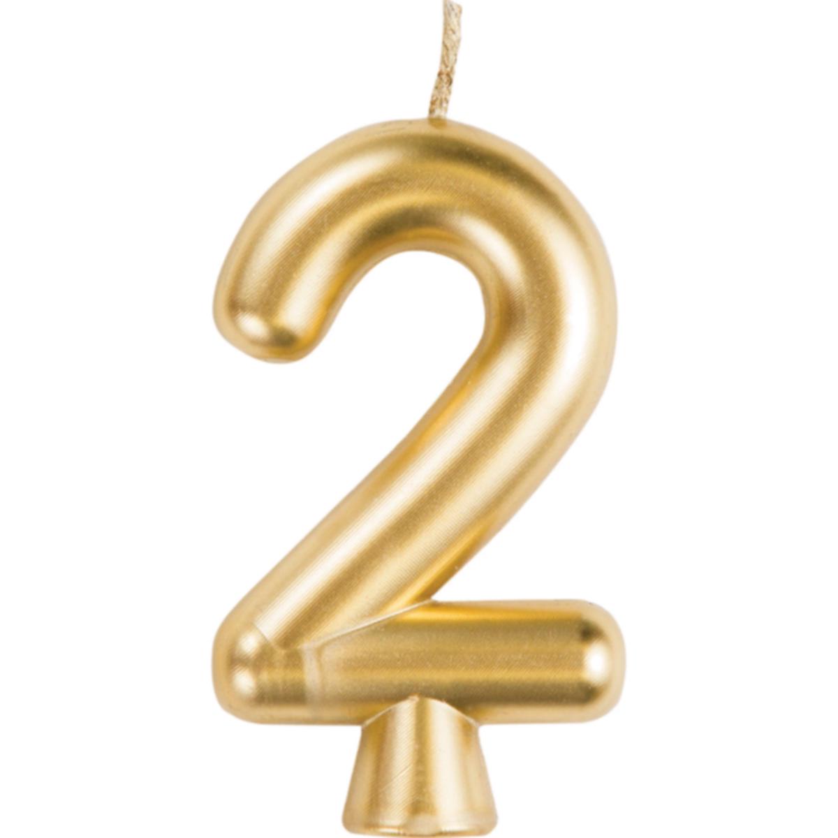 #2 Gold Candle