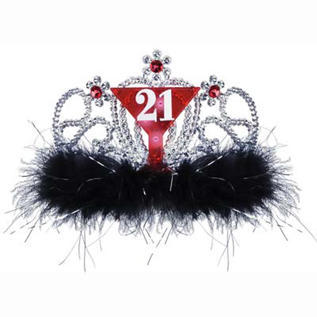 “21” Light-Up Tiara