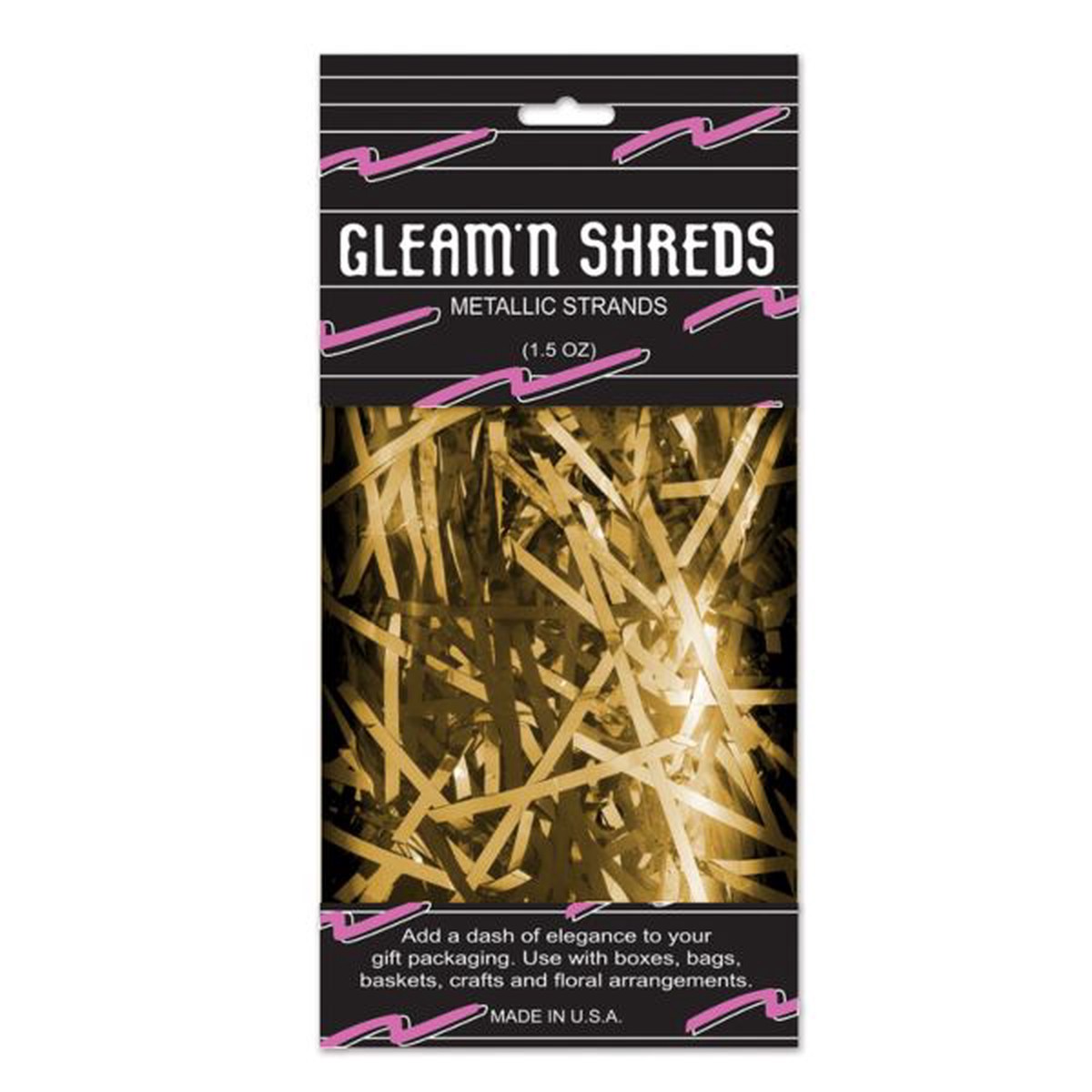 15 oz Foil Shred – Gold