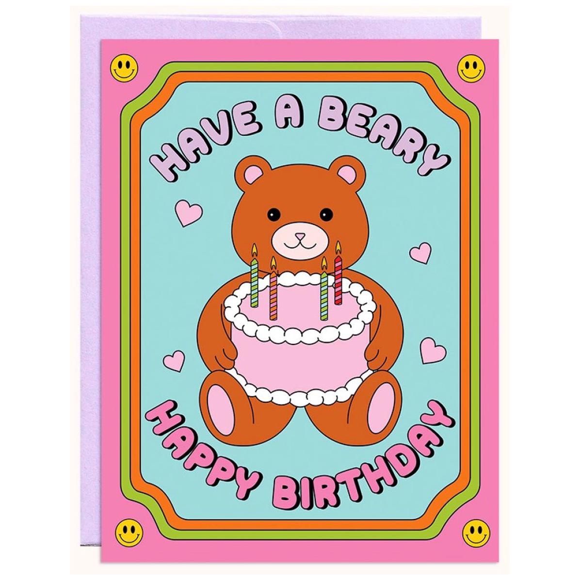 Beary Happy Birthday Card