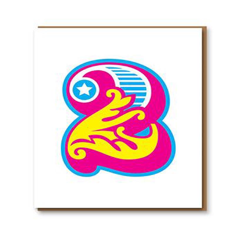 1973 Big Top Letterpress Greetings Card – 2