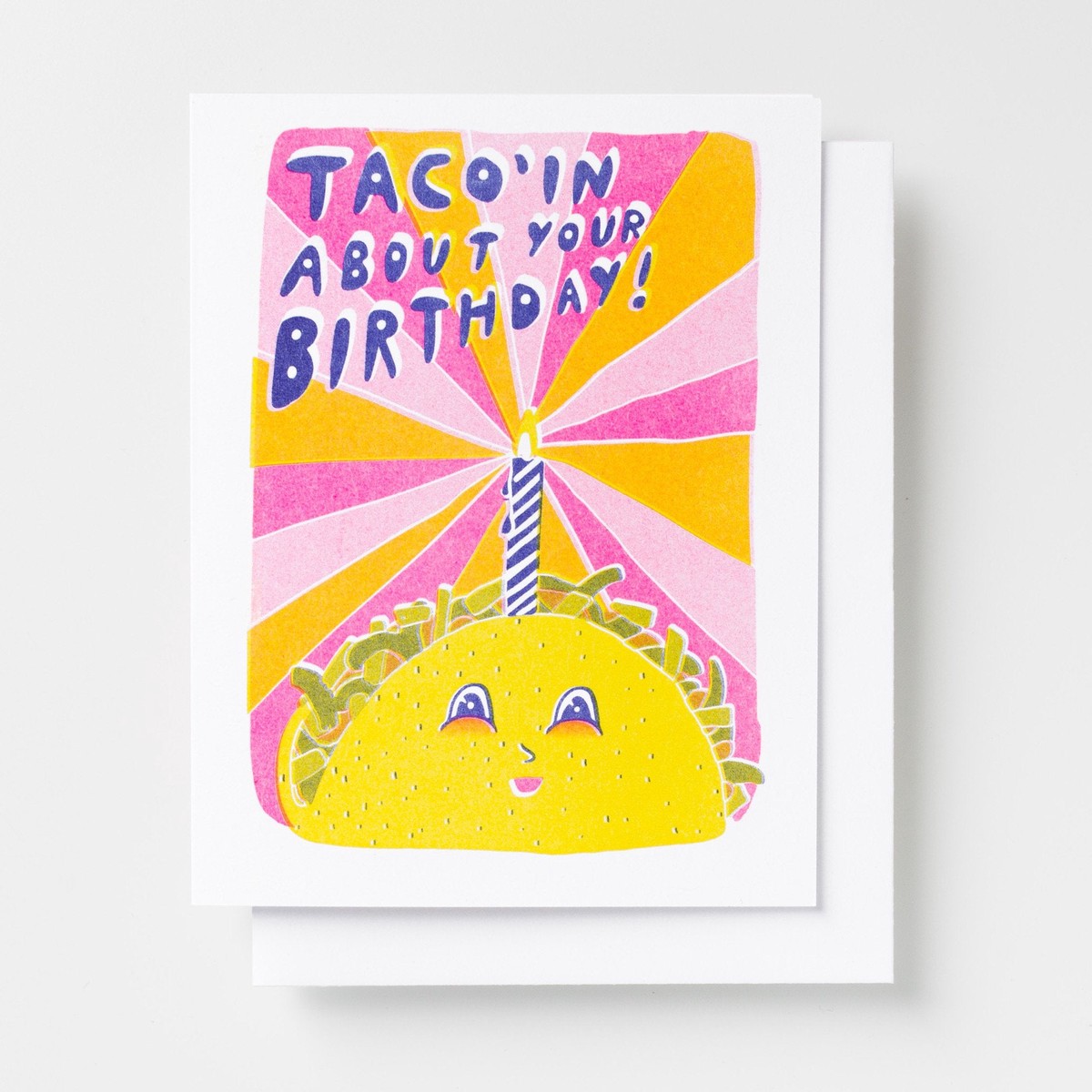 Yow Riso Card – Taco Birthday