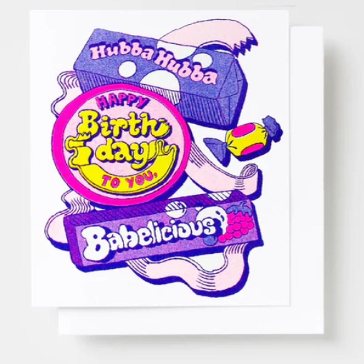 Yow Riso Card – Hubba Hubba Babelicious