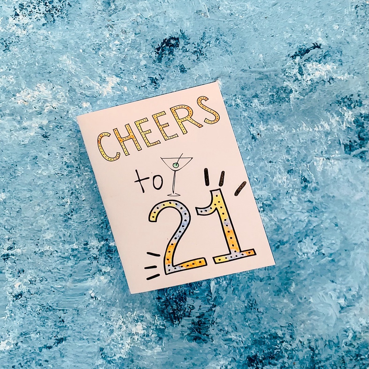 21st Birthday Card