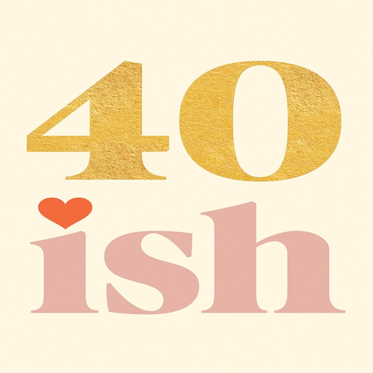 40 Ish Birthday Card
