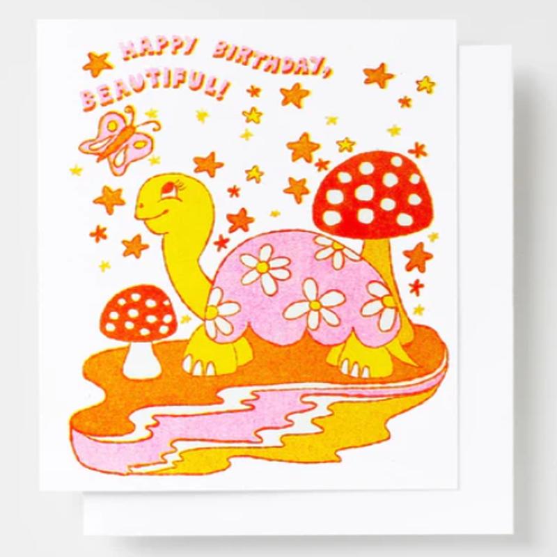 Yow Riso Card – Beautiful Mushroom