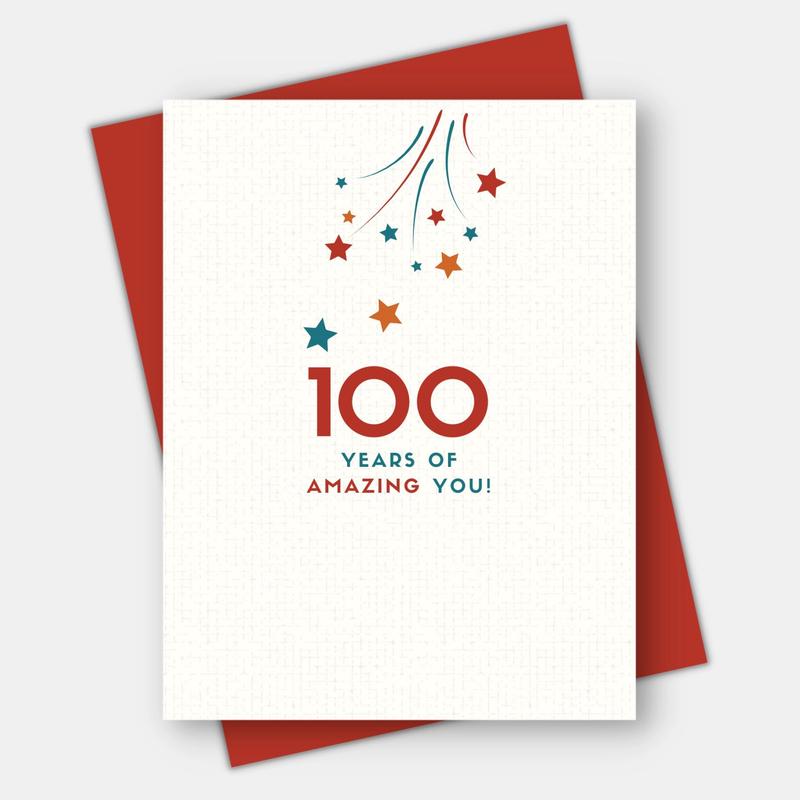 100 Years of Amazing You Birthday Card