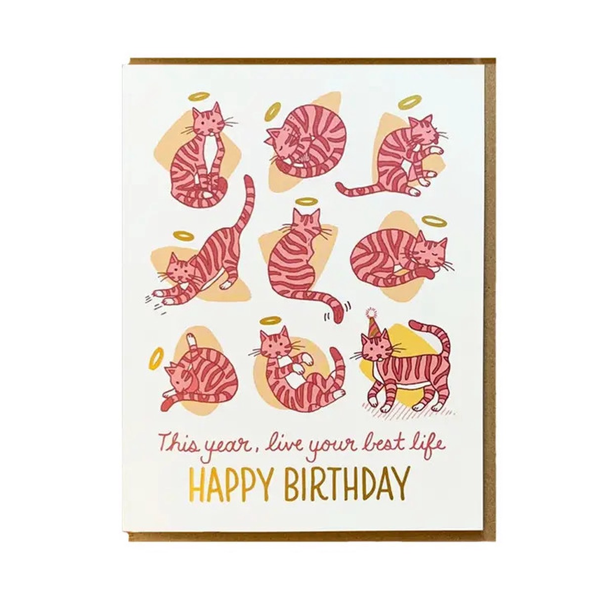 9 Lives Birthday Card